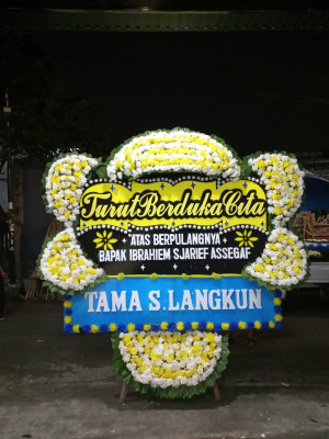 Papan Bunga Duka di Bolaang Timur